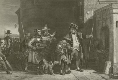 De Parochiebode door David Wilkie